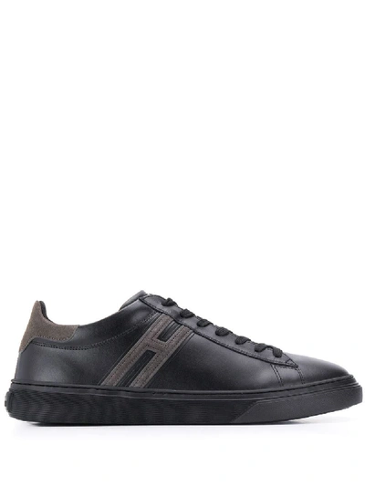 Shop Hogan H365 Sneakers In Black