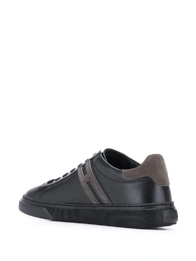 Shop Hogan H365 Sneakers In Black