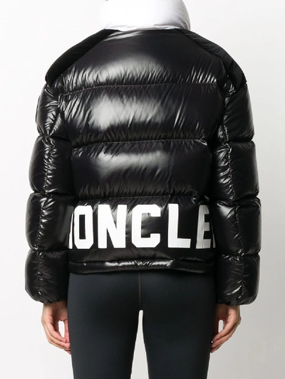 Shop Moncler Chouelle Down Coat In Black