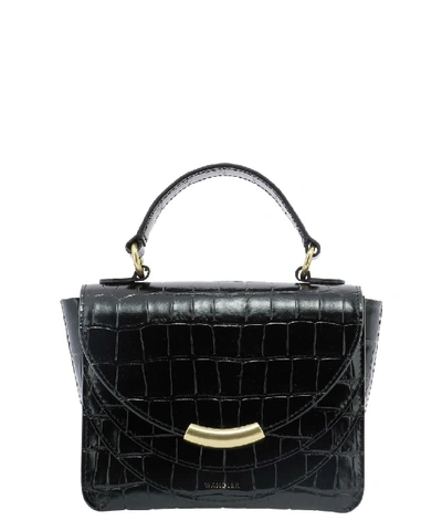 Shop Wandler Black Leather Handbag