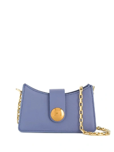 Shop Elleme Mini Baguette Shoulder Bag In Blue