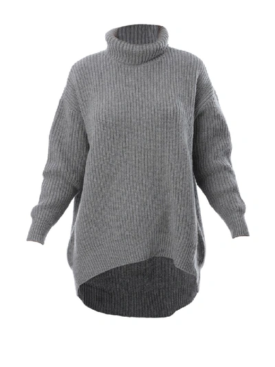 Shop Givenchy Grey Wool Sweater