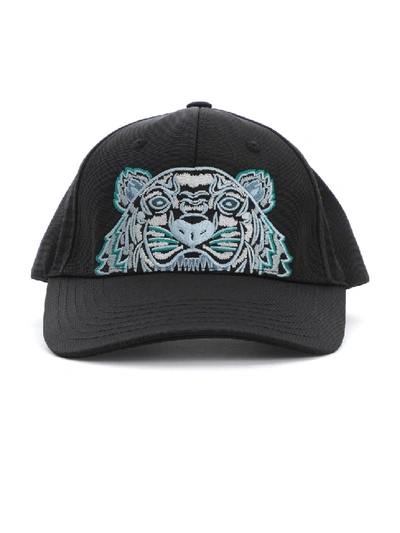 Shop Kenzo Black Polyester Hat