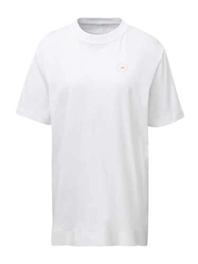Shop Adidas By Stella Mccartney White T-shirt With Logo