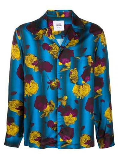 Shop Opening Ceremony Blue Floral Shirt