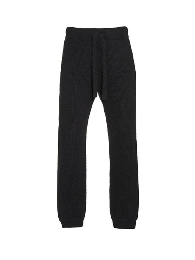 Shop Alanui Cashmere-wool Jogger Pants In Black