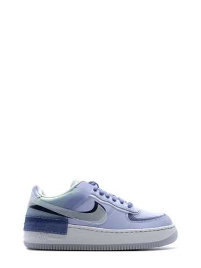 Shop Nike Blue 'wmns Air Force 1' Low Rise Sneakers