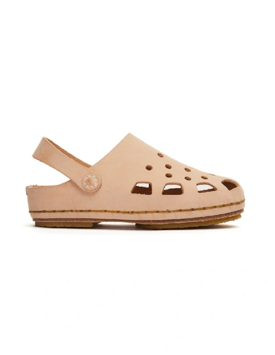 Shop Hender Scheme Beige Leather Mip-18 Sandals In Neutrals