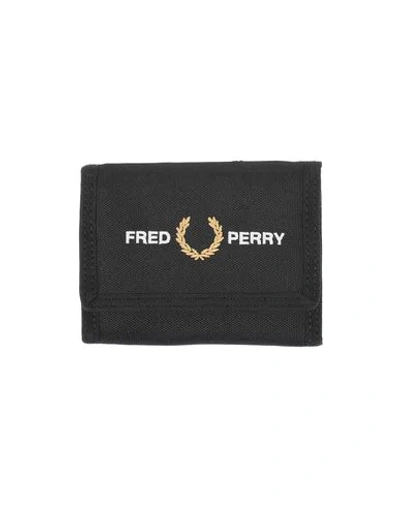 Shop Fred Perry Wallets In Black