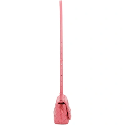 Shop Bottega Veneta Pink Mini Bag In 5632 Pink/p