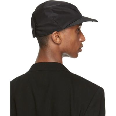Shop Issey Miyake Men Black Pentagon Cap In 15 Black