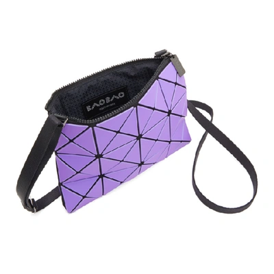 Shop Bao Bao Issey Miyake Purple Lucent Frost Messenger Bag In 81 Purple
