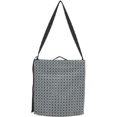 Shop Bao Bao Issey Miyake Grey Crunch Tote In 12 Cementgr