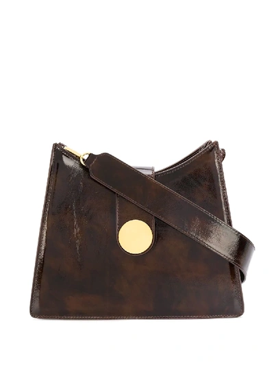 Shop Elleme Medium Shoulder Bag In Brown
