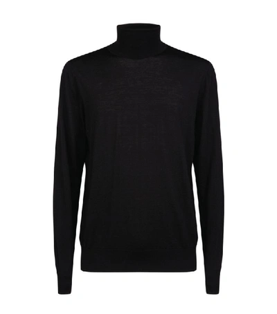 Shop Dolce & Gabbana Wool Rollneck Sweater