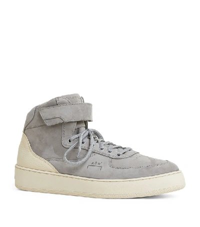Shop A-cold-wall* Suede Rhombus Sneakers