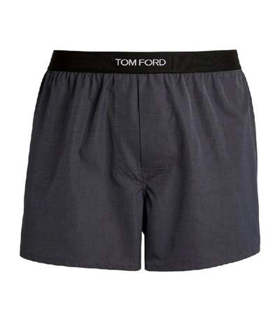Shop Tom Ford Woven Boxers