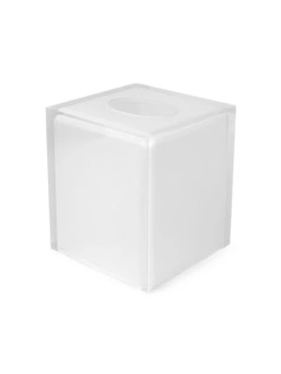 Shop Jonathan Adler Hollywood Tissue Box In White