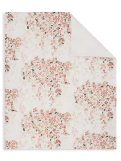 Shop Anne De Solene Glycine Floral Duvet Cover In Corail