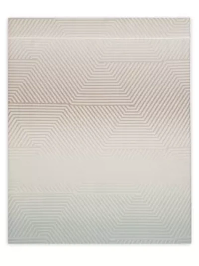 Shop Anne De Solene Sequence Geometric-print Flat Sheet In Size King