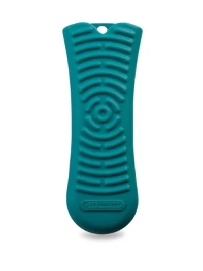 Shop Le Creuset Silicone Cool Tool Handle Sleeve In Caribbean