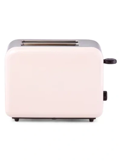 Shop Kate Spade X Lenox All In Good Taste 2-slice Toaster In Blush