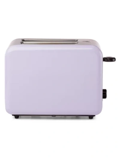 Shop Kate Spade X Lenox All In Good Taste 2-slice Toaster In Lilac