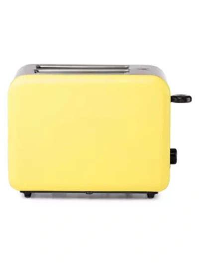 Shop Kate Spade X Lenox All In Good Taste 2-slice Toaster In Yellow