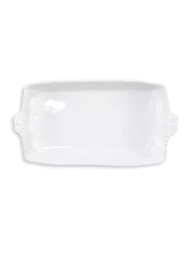 Shop Vietri Incanto 15.25" X 8" Rectangular Baking Dish In White