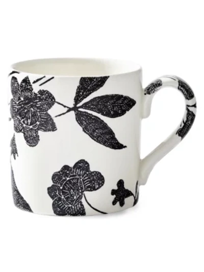 Shop Ralph Lauren Burleigh Garden Vine Mug In Black
