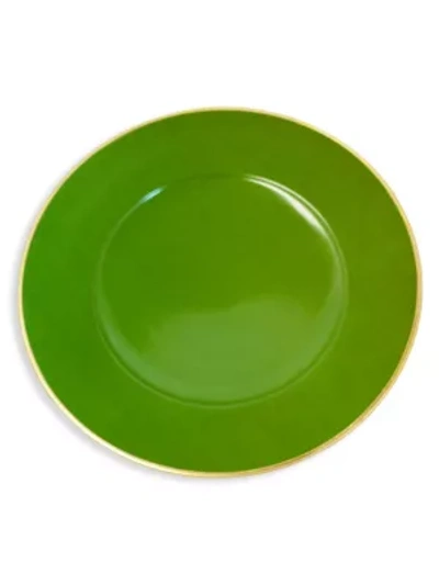 Shop Anna Weatherly Porcelain Charger In Green