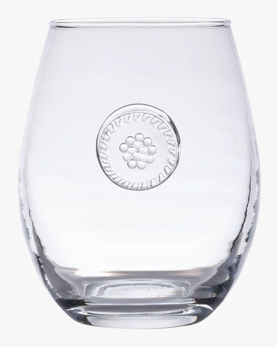 Shop Juliska Berry & Thread Stemless White Wine Glass