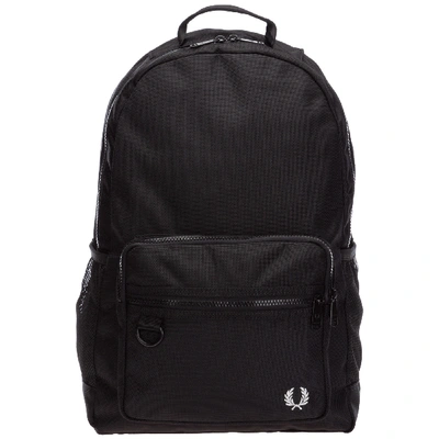 Shop Fred Perry Rucksack Backpack Travel In Black