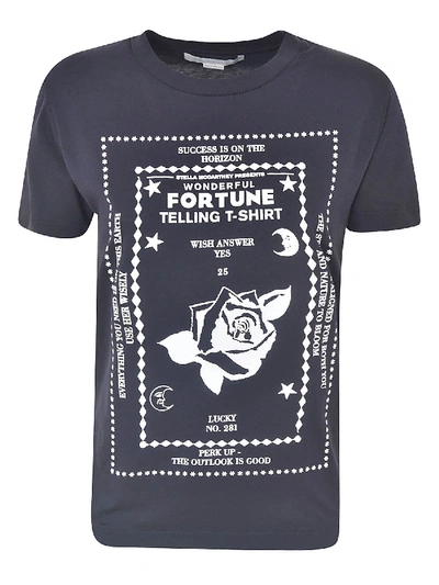 Shop Stella Mccartney Fortune Cookie T-shirt In Ink Color In Blue