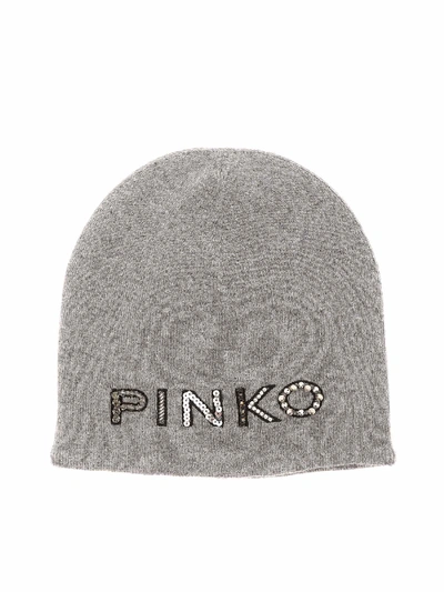 Shop Pinko Tropicale Cap In Grey