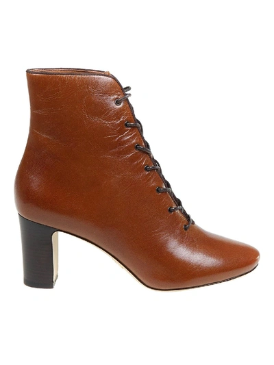 Shop Tory Burch Vienna Ankle Boots In Brown