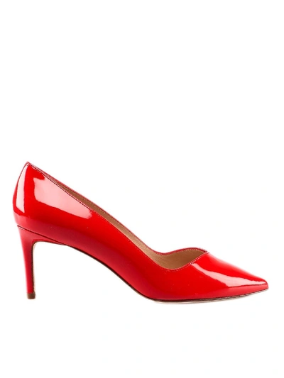 Shop Stuart Weitzman Anny 70 Red Pumps