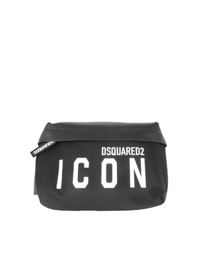 Shop Dsquared2 Icon Belt Bag In Black