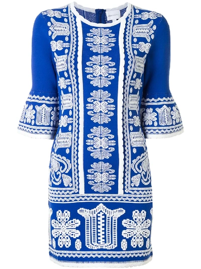 Shop Alice Mccall Devotion Mini Dress In Blue