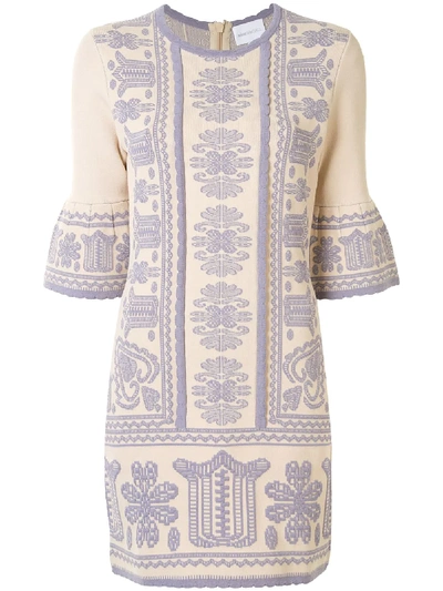 Shop Alice Mccall Devotion Mini Dress In Neutrals