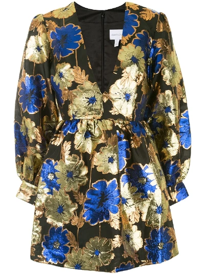 Alice mccall black top and gold dress