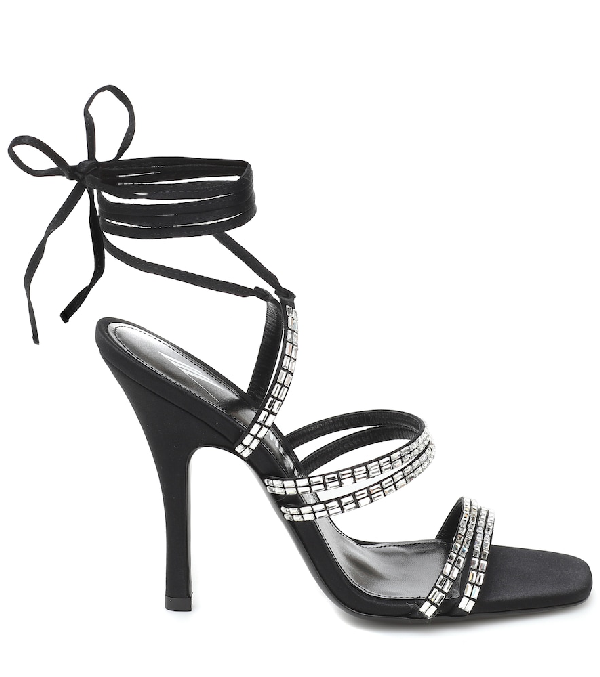 the attico black heels