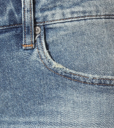 Shop Ag Ex-boyfriend Low-rise Slim Jeans In Blue