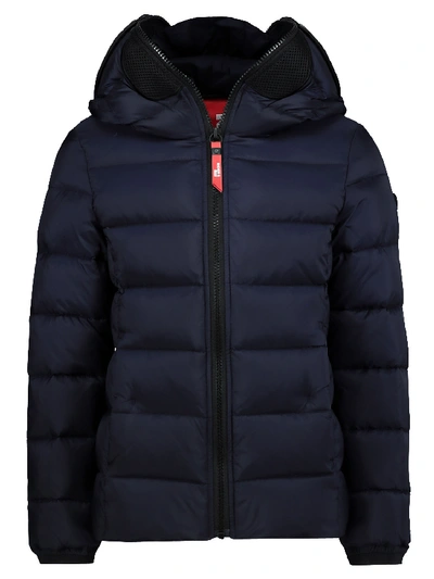 Shop Ai Riders On The Storm Kids Down Jacket For Girls In Blue