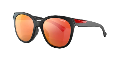 Oakley Kansas City Chiefs Low Key Prizm Ruby Round Ladies Sunglasses Oo9433 943320 54 In Prizm Ruby