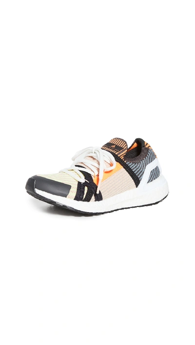 Shop Adidas By Stella Mccartney Ultraboost 20 S. Sneakers In Ltflye/sofpow/utiblk