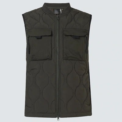 Shop Oakley ® Definition Insulated Vest In Green,olive