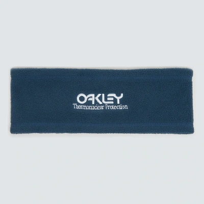 Shop Oakley Sherpa Headband In Blue