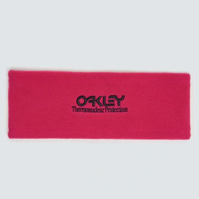 Shop Oakley Sherpa Headband In Red