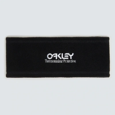 Shop Oakley Sherpa Headband In Black
